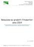 Relazione sui prodotti fitosanitari anno 2014