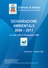 DICHIARAZIONE AMBIENTALE 2009 2011