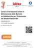 Corso di formazione online in Eliminazione delle Barriere architettoniche per l Autonomia dei Disabili Sensoriali