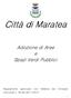 Città di Maratea. Adozione di Aree e Spazi Verdi Pubblici