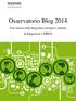 Osservatorio Blog 2014. Una ricerca sulla blogosfera europea e italiana di Imageware e IPREX