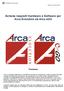 Scheda requisiti Hardware e Software per Arca Evolution ed Arca ego