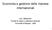 Economia e gestione delle Imprese internazionali. Ing. J.Malacarne Facoltà di Lingue e Letterature Straniere Università di Bologna - 2009