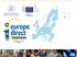 I servizi di informazione europea della rete Europe Direct