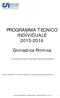 PROGRAMMA TECNICO INDIVIDUALE 2015-2016