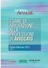 ESAME DI ABILITAZIONE ALLA PROFESSIONE DI AVVOCATO