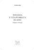 INFANZIA E VITA PUBBLICA DI GESÙ