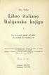 Libro italiano Italijanska knjiga