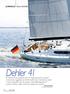 Dehler 41 LE PROVE DI VELA E MOTORE