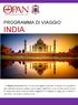 PROGRAMMA DI VIAGGIO INDIA