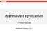 Apprendistato e praticantato
