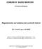 COMUNE DI SASSO MARCONI. Regolamento sul sistema dei controlli interni