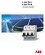 2CSC413001B0901. S 800 PV-S S 800 PV-M Interruttori e sezionatori per impianti fotovoltaici
