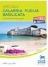 CALABRIA PUGLIA BASILICATA