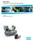 Atlas Copco Compressori a pistone in alluminio industriali. LE/LT/LF Lubrificati e oil-free (1,5-15 kw / 2-20 CV)
