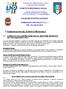 1. COMUNICAZIONI DEL COMITATO REGIONALE