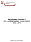 PROGRAMMA TRIENNALE PER LA TRASPARENZA E L INTEGRITA 2012 2014