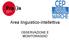 Area linguistico-intellettiva OSSERVAZIONE E MONITORAGGIO
