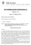 Piazza Diaz, 1 23900 Lecco (LC) - Tel. 0341/ 481111- Fax. 286874 - C.F.00623530136 DETERMINAZIONE DIRIGENZIALE. Numero 119 Data: 23 febbraio 2011