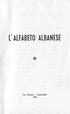 L'ALFABETO ALBANESE. Patìtucci - CastroviUari 1968