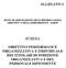 SCHEDA OBIETTIVI PERFORMANCE ORGANIZZATIVA E INDIVIDUALE DEI TITOLARI DI POSIZIONE ORGANIZZATIVA E DEL PERSONALE DIPENDENTE