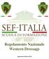 Regolamento Nazionale Western Dressage