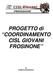 PROGETTO di COORDINAMENTO CISL GIOVANI FROSINONE