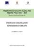 PROGRAMMA DI SVILUPPO RURALE (PSR) REGIONE PUGLIA 2014 2020 STRATEGIA DI COMUNICAZIONE INFORMAZIONE E PUBBLICITÀ