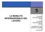 LA MOBILITÀ INTERNAZIONALE DEL LAVORO