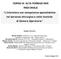 CORSO DI ALTA FORMAZIONE REGIONALE. L infermiere con competenze specialistiche nel percorso chirurgico e nelle tecniche di Camera Operatoria