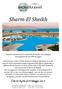 Sharm El Sheikh. Il potere rigenerante di un fondale da favola, una spiaggia meravigliosa ed una SPA da sogno