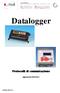 Datalogger. Protocolli di comunicazione. Aggiornamento 09/06/2014. INSTUM_00727_it