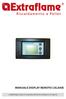 MAnuale display remoto caldaie COMPATIBILE CON LP14/20/30 DOTATE DI SCHEDA 512 E SW V5