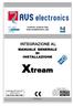 INTEGRAZIONE AL. Curtarolo (Padova) Italy www.avselectronics.com SISTEMA DI QUALITA CERTIFICATO UNI EN ISO 9001:2008 IST0748V2.0