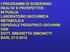 I PROGRAMMI DI SCREENING: REALTA E PROSPETTIVE IN PUGLIA LABORATORIO BIOCHIMICA METABOLICA OSPEDALE PEDIATRICO GIOVANNI XXIII DOTT.