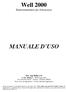 Well 2000 MANUALE D USO