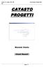 Catasto Progetti Manuale Utente. Autorità di Gestione POR 2000-2006. Manuale Utente. - Utenti Remoti - Pagina: 1-1