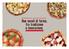 selezione di farine per pizza Due secoli di farina, fra tradizione e innovazione.