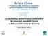 Aria e Clima. L Inventario delle emissioni in atmosfera, bilancio energetico e altri strumenti di conoscenza dell ambiente ligure