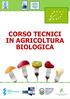 CORSO TECNICI IN AGRICOLTURA BIOLOGICA