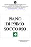 PIANO DI PRIMO SOCCORSO