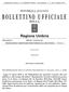 REPUBBLICA ITALIANA DELLA PARTE PRIMA. Sezione II ATTI DELLA REGIONE. DELIBERAZIONE DELLA GIUNTA REGIONALE 27 dicembre 2012, n. 1772.