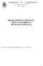 C O M U N E D I L O M A G N A P R O V I N C I A D I L E C C O C. A. P. 2 3 8 7 1 REGOLAMENTO COMUNALE PER L USO PUBBLICO DI LOCALI COMUNALI