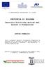 PROVINCIA DI BOLOGNA Servizio Politiche Attive del Lavoro e Formazione