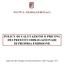 POLICY DI VALUTAZIONE E PRICING DEI PRESTITI OBBLIGAZIONARI DI PROPRIA EMISSIONE