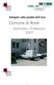 Comune di Arsiè. Gennaio Febbraio 2007. Indagine sulla qualità dell aria