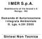 IMER S.p.A. Stabilimento di Via Grandi n 6 Rovigo - RO Domanda di Autorizzazione Integrata Ambientale D. Lgs. n.59/2005 Sintesi Non Tecnica