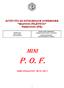 P. O. F. MINI SEZIONE TECNICO COMMERCIALE AMMINISTRAZIONE FINANZA E MARCKETING SEZIONE PROFESSIONALE SERVIZI COMMERCIALI E TURISTICI