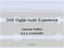 DAE Digital Audio Experience