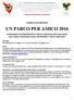 UN PARCO PER AMICO 2016